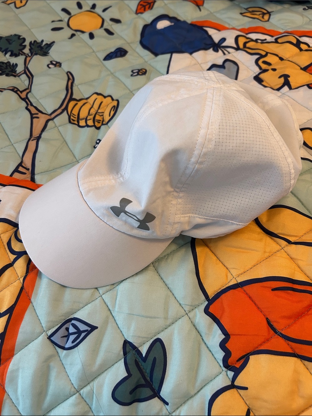 Under Armour White Athletic Performance Cap